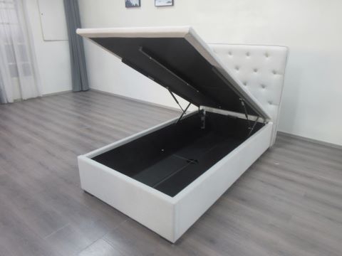 Aurora Lift Bed in Beige