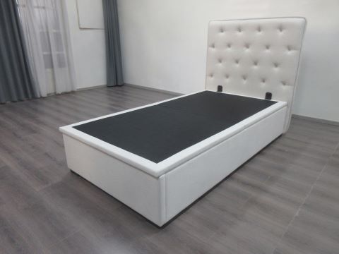 Aurora Lift Bed in Beige
