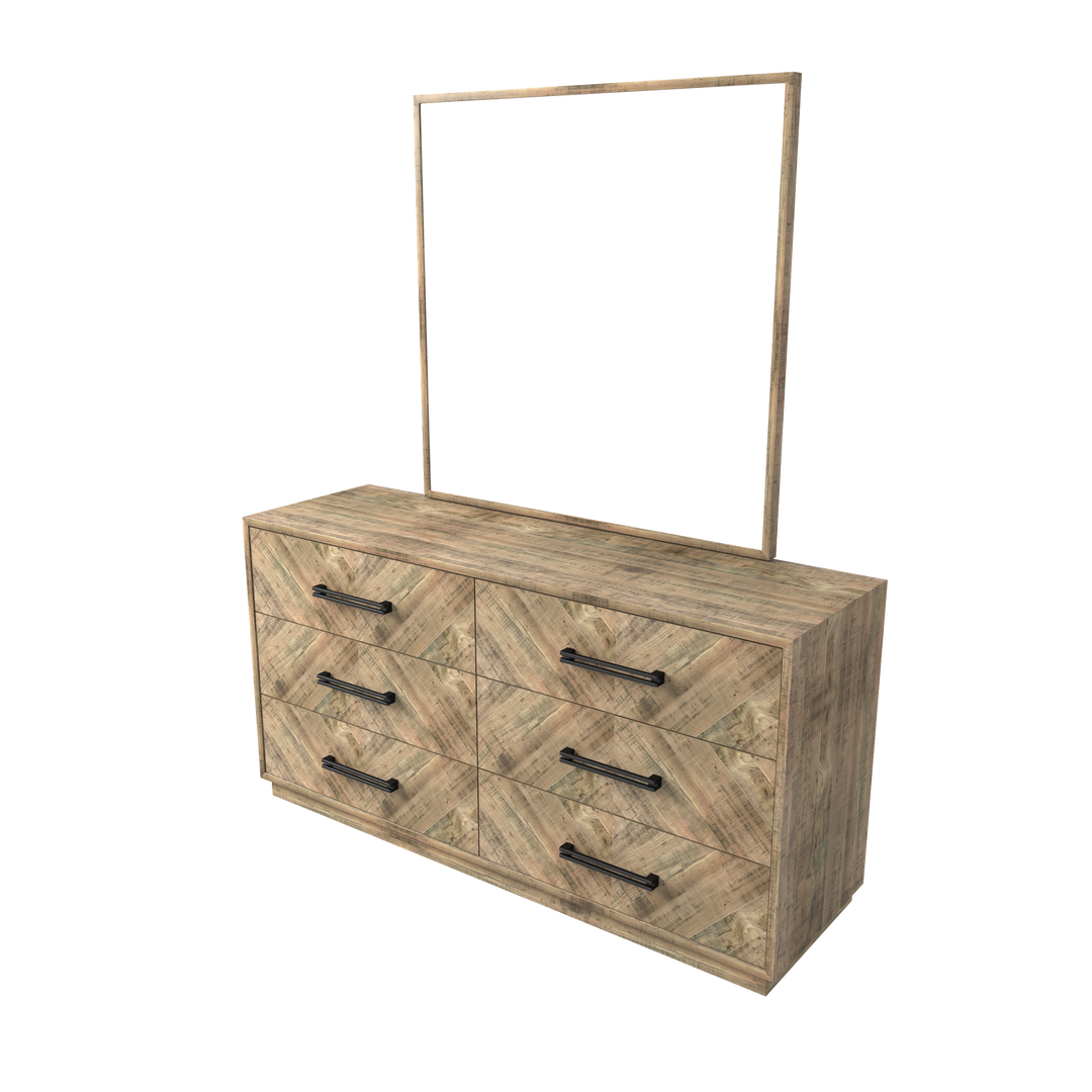 Herringbone Dresser