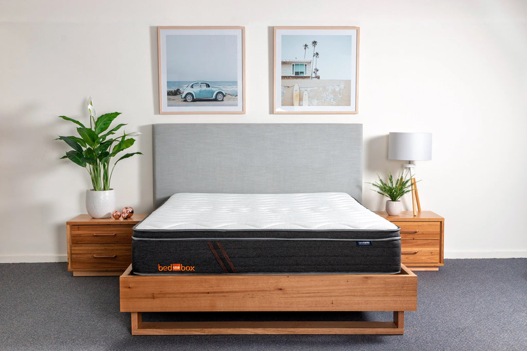Bed in a box in store discount