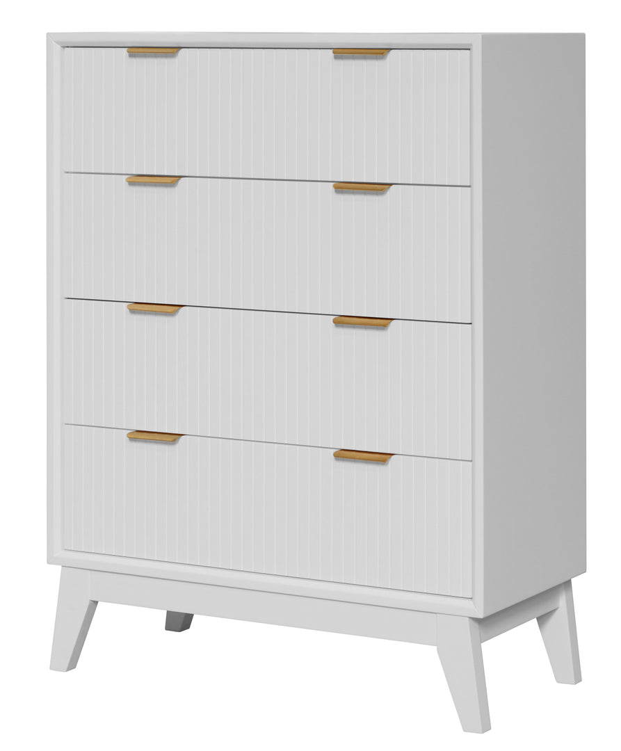 Elara Tallboy - Brushed White
