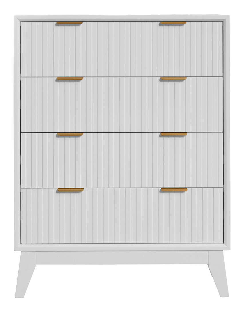 Elara Tallboy - Brushed White