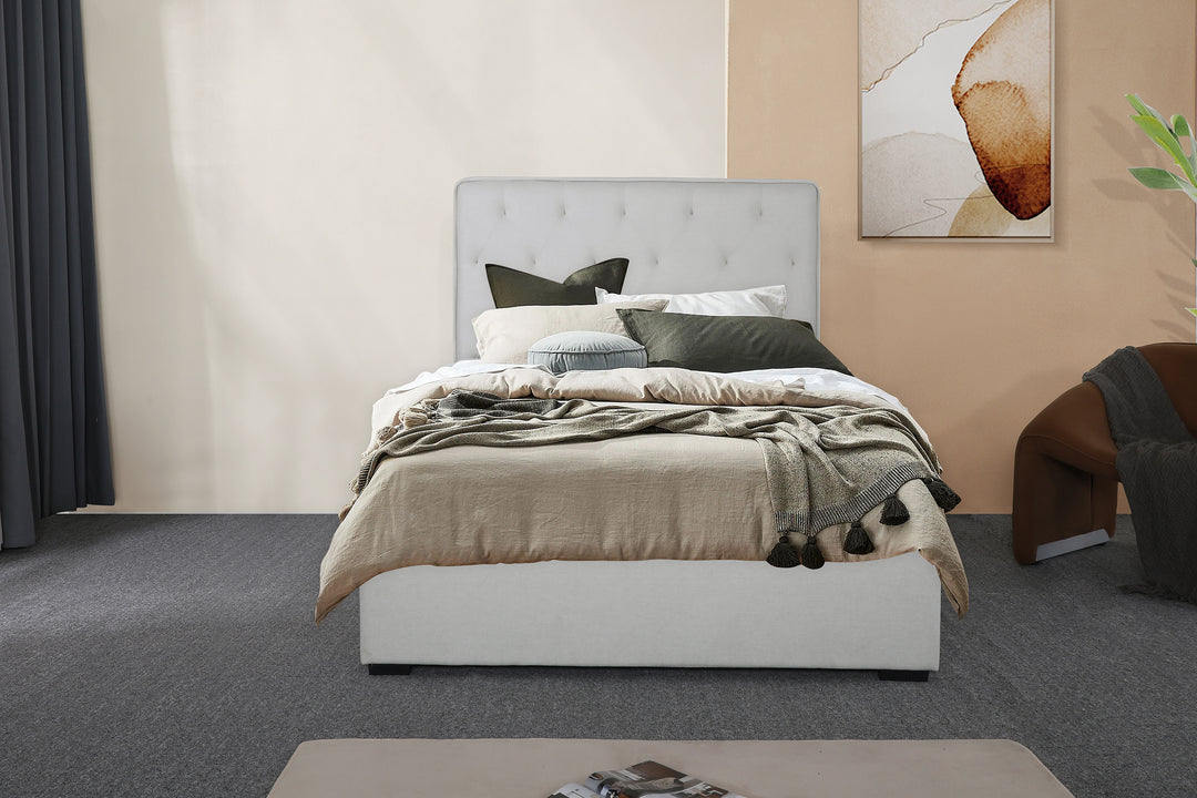 Aurora Lift Bed in Beige