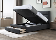 Open storage bed