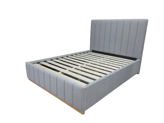 Olivia Bedframe in Concrete