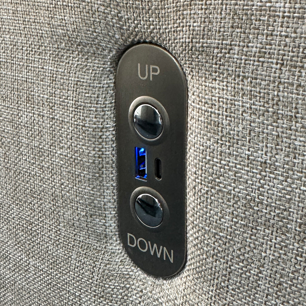 Amelie Auto-lift bed in Sand