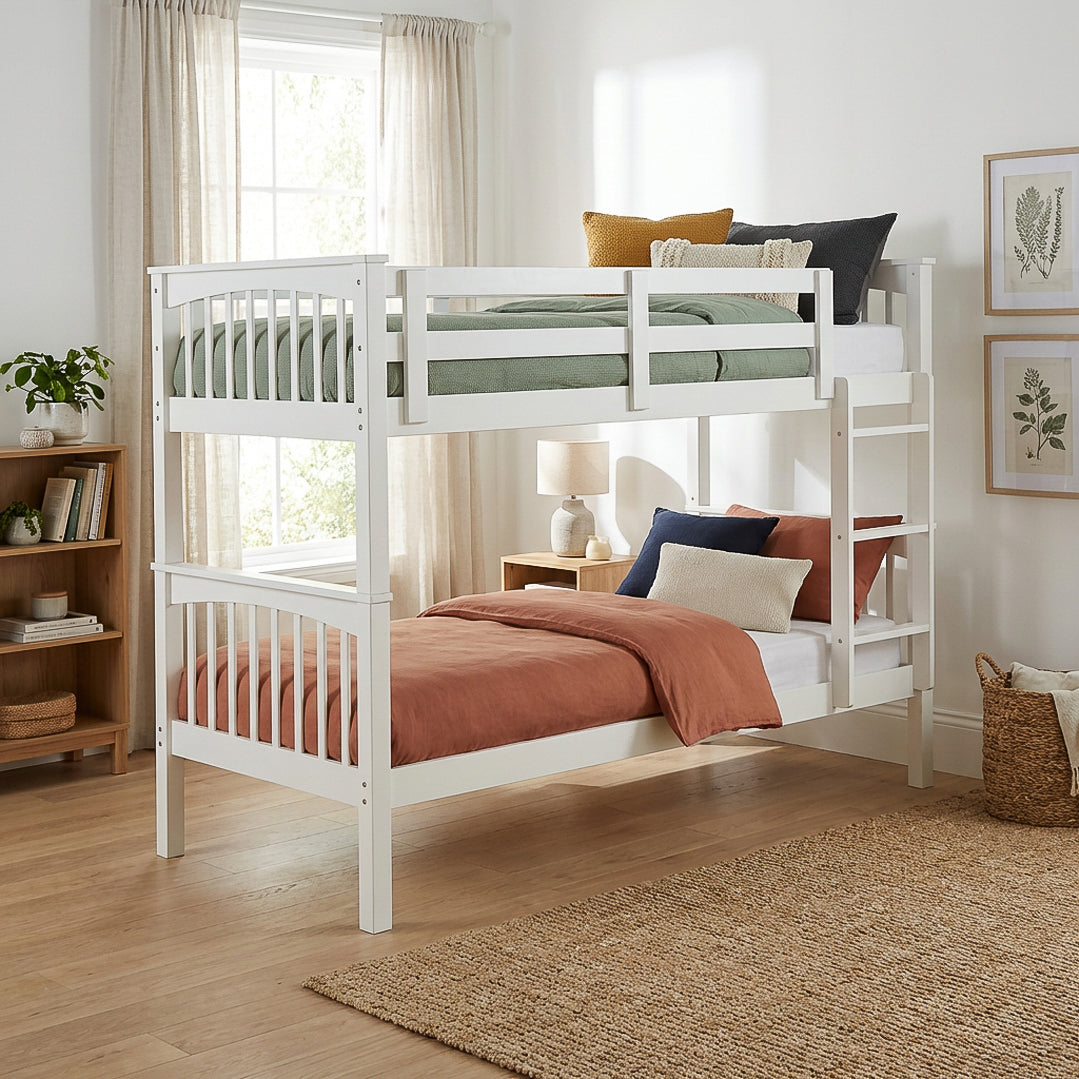 Brighton Bunk in White