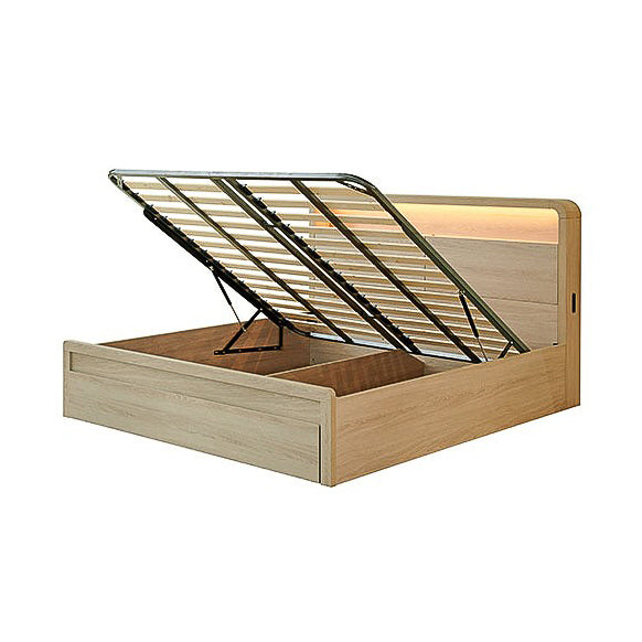 Manhattan Bedframe with Gas Lift & Foot-end Drawers