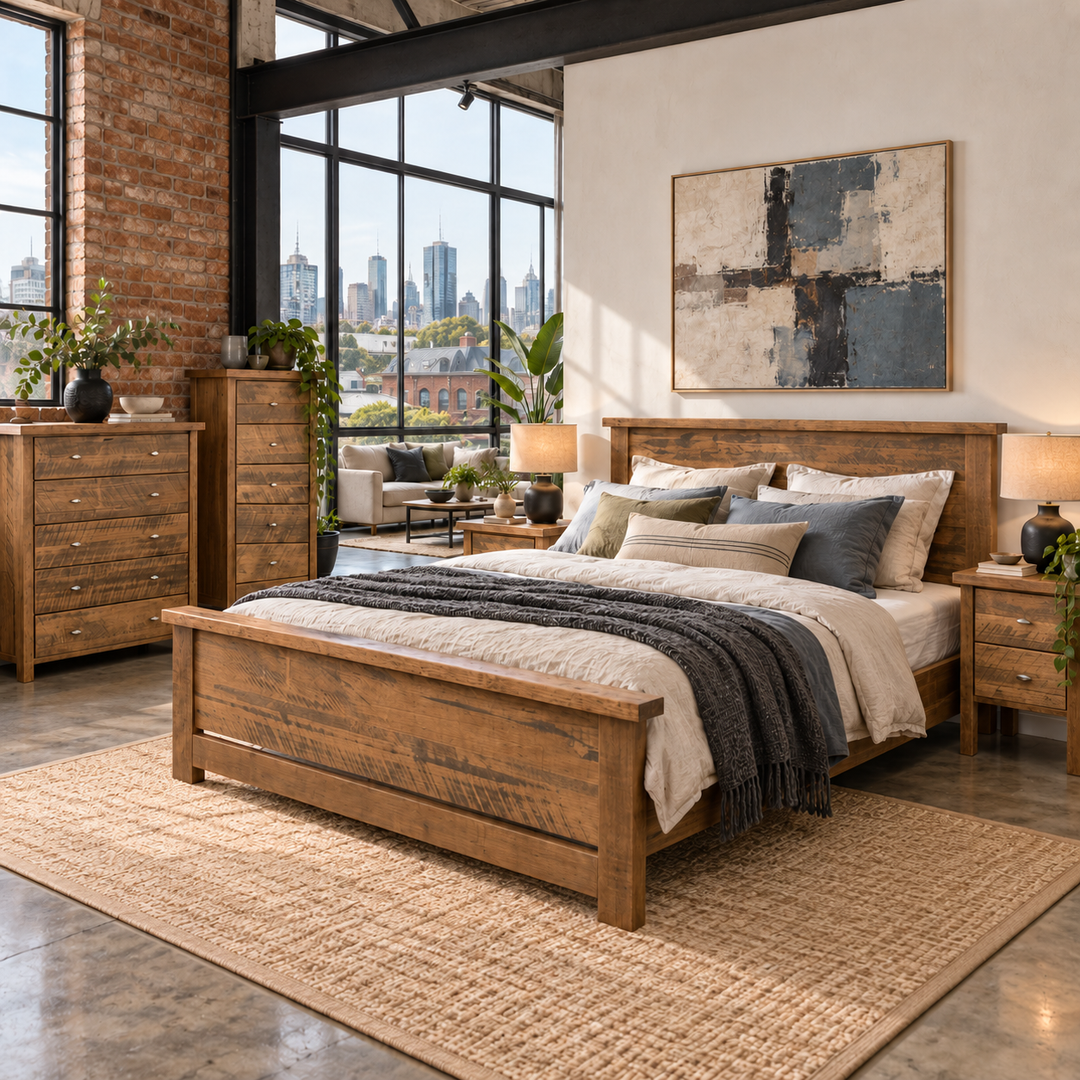 Fern Gully with matching foot Bedframe