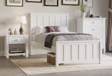 Jessie Bedframe White