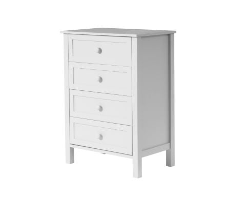 Jessie 4 drw Tallboy White