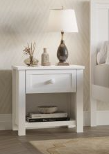 Jessie 1 drw Bedside White