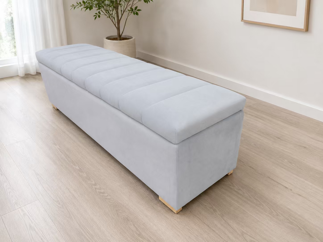 Olivia Blanket Box Concrete