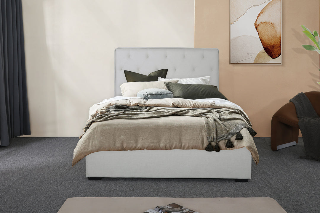 Aurora Lift Bed in Beige