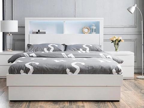 Bali Bedframe - White