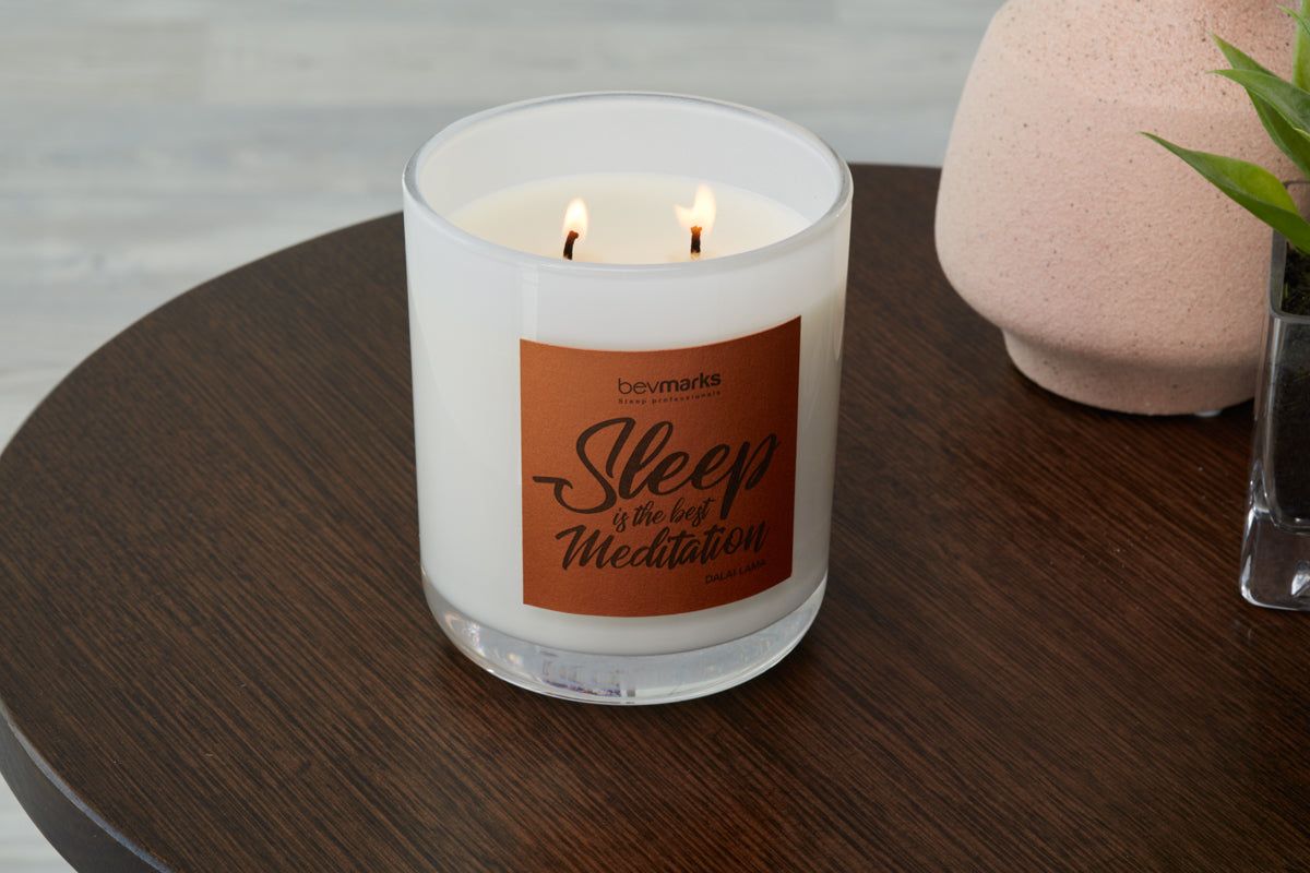 Bevmarks Sweet Pea and Jasmine Scented Soy Candle