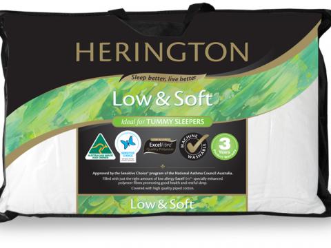 Herington Low Soft Pillow – Bevmarks