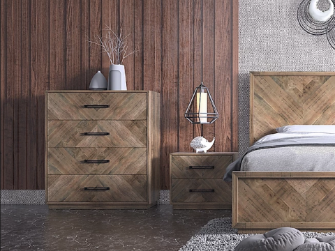 Herringbone deals bedroom set