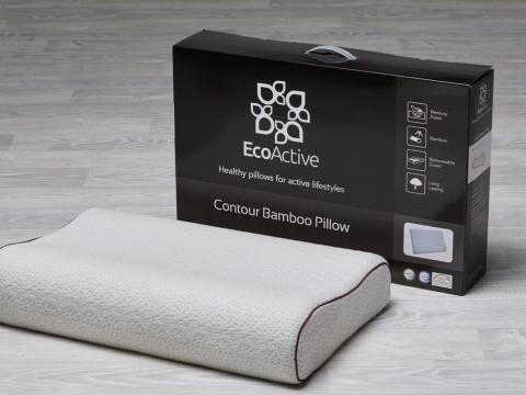 Eco Active Bamboo Charcoal Contour Pillow