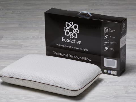 Eco Active Bamboo Charcoal Traditional Pillow