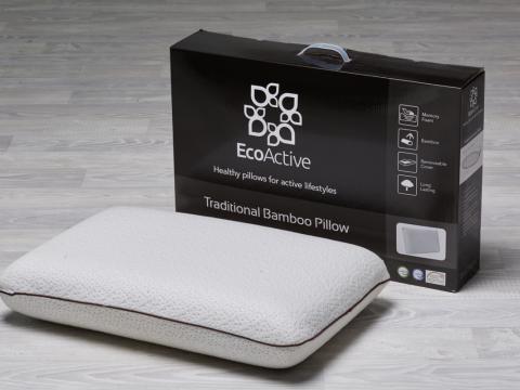 Eco Active Bamboo Charcoal Traditional Pillow – Bevmarks