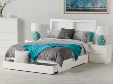 Bali Bedframe - White