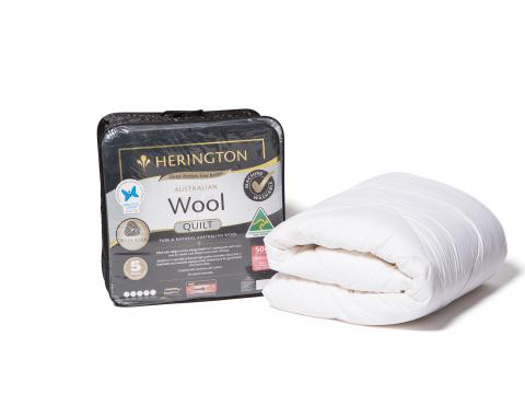 Herington Premium 500gsm Wool Quilt